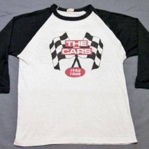 THE CARS original vintage band T-Shirt, 1980 Tour